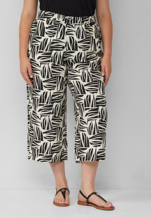 Stoffhose - schwarz