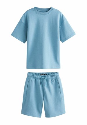 Next RELAX FIT HEAVYWEIGHT SET - Pantalones deportivos - blue