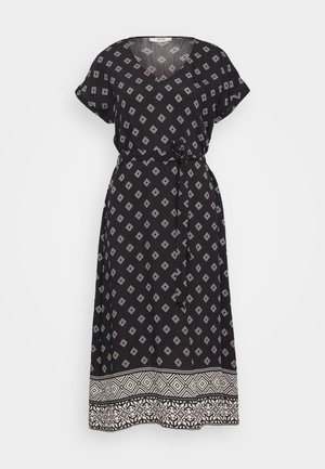 JDY, JDYELLIE V NECK MIDI DRESS - Hverdagskjole - black