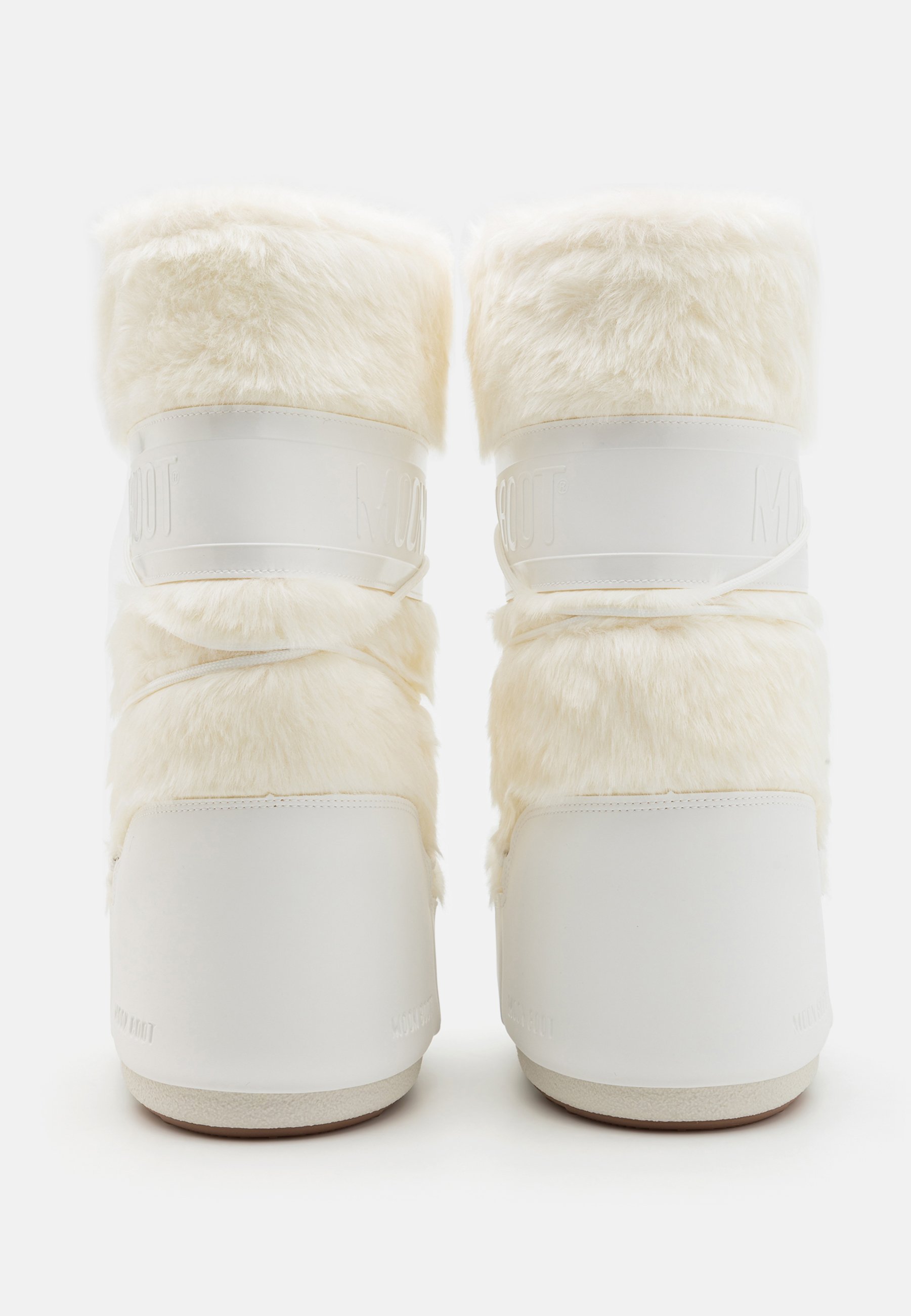 Moon Boot ICON UNISEX - Schnürstiefel - white/weiß - Zalando.ch