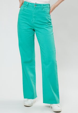 COLORED  - Jeans Straight Leg - aqua