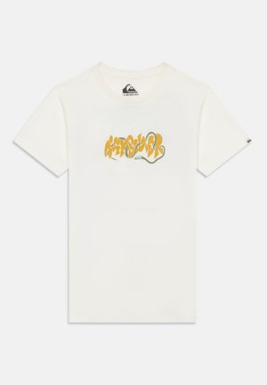 BLOOMSDAY YOUTH UNISEX - Print T-shirt - snow white