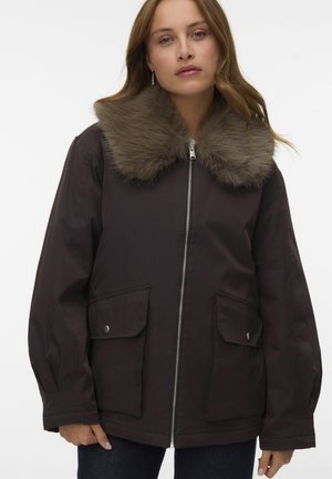 Vero Moda, VMSEOUL GA - Winter jacket - chocolate torte