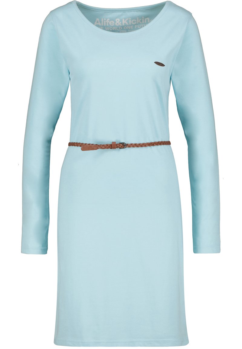 alife & kickin Jerseyjurk blauw gemêleerd alife & kickin Jerseyjurk blauw gemêleerd