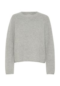 LUAH - Strickpullover - medium grey melange