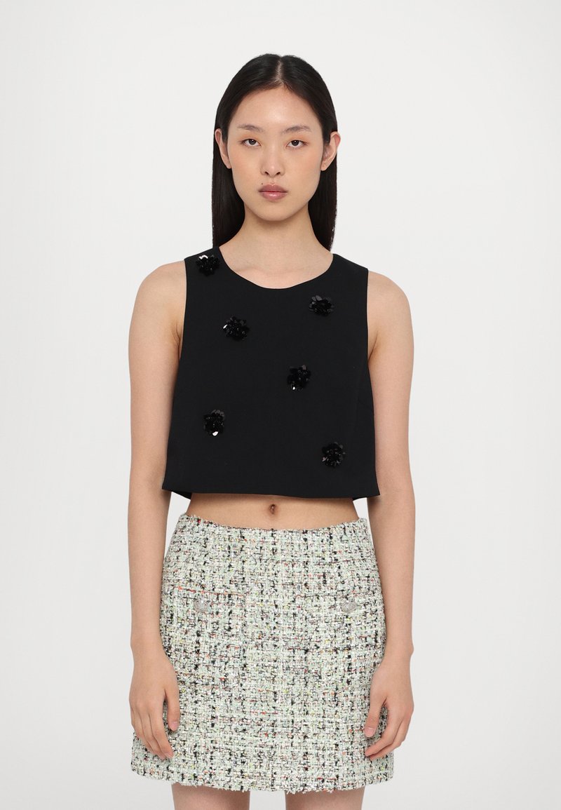 Cinq à Sept - SEQUIN DOT ABBIE - Top - black, Vergrößern