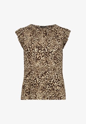 zero, Blouse - beige brown