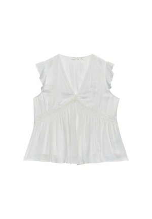 Dobber ADRIANA SHORT SLEEVE - Pusero - white