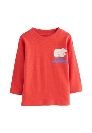T-shirt à manches longues - red polar bear