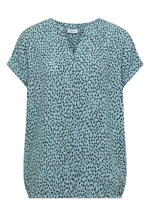 Cecil, DROPPED SHOULDER BLUSE MIT PRINT - Blouse - crystal mint