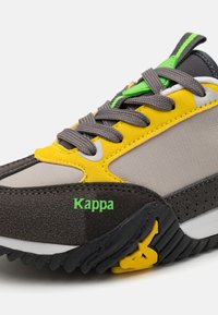 Kappa AUTHENTIC ARKLOW UNISEX - Joggesko - grey/grey granite/neon green