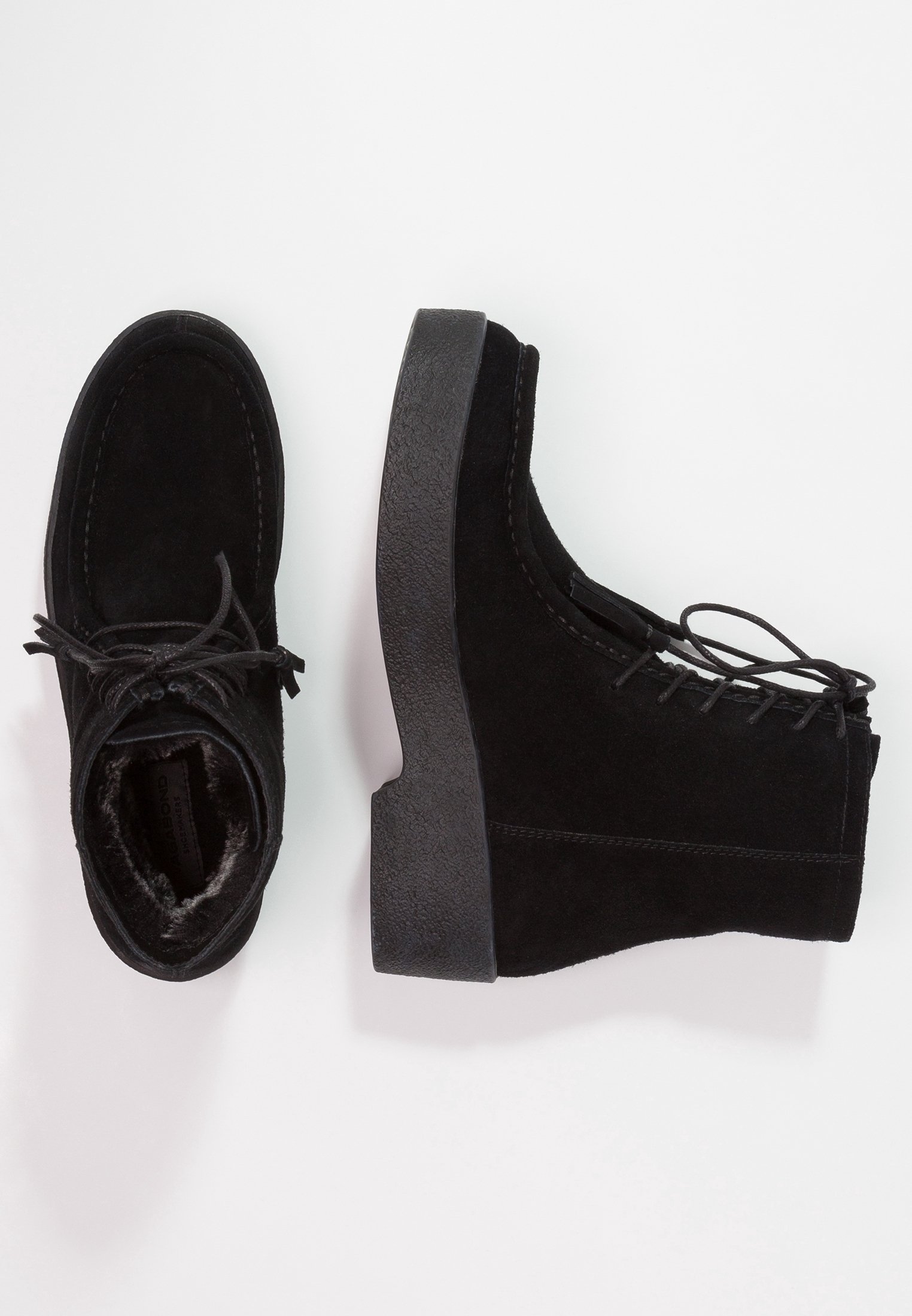 Vagabond Botki na platformie/czarny - (Pre-owned) - Zalando.pl