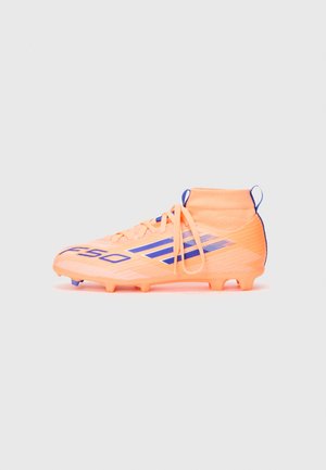 F50 LEAGUE - Fodboldstøvler til fast underlag - beam orange/lucid blue/white