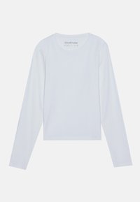 YOURTURN 2 PACK UNISEX - Langarmshirt - white/dark brown