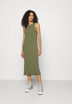 RACER SHEATH - Vestido de punto - khaki