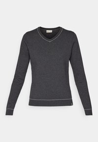 Kjus WOMEN KICKI V NECK  - Svetrík - black