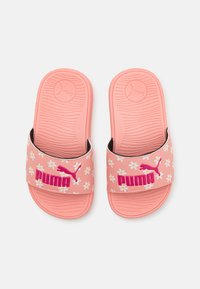 Puma COOL CAT 2.0 DAISIES UNISEX - Rantasandaalit - pink fruit/pink/white/almost apricot
