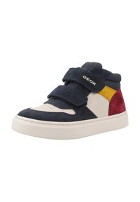 Geox NASHIK - Scarpe primi passi - navy light beige