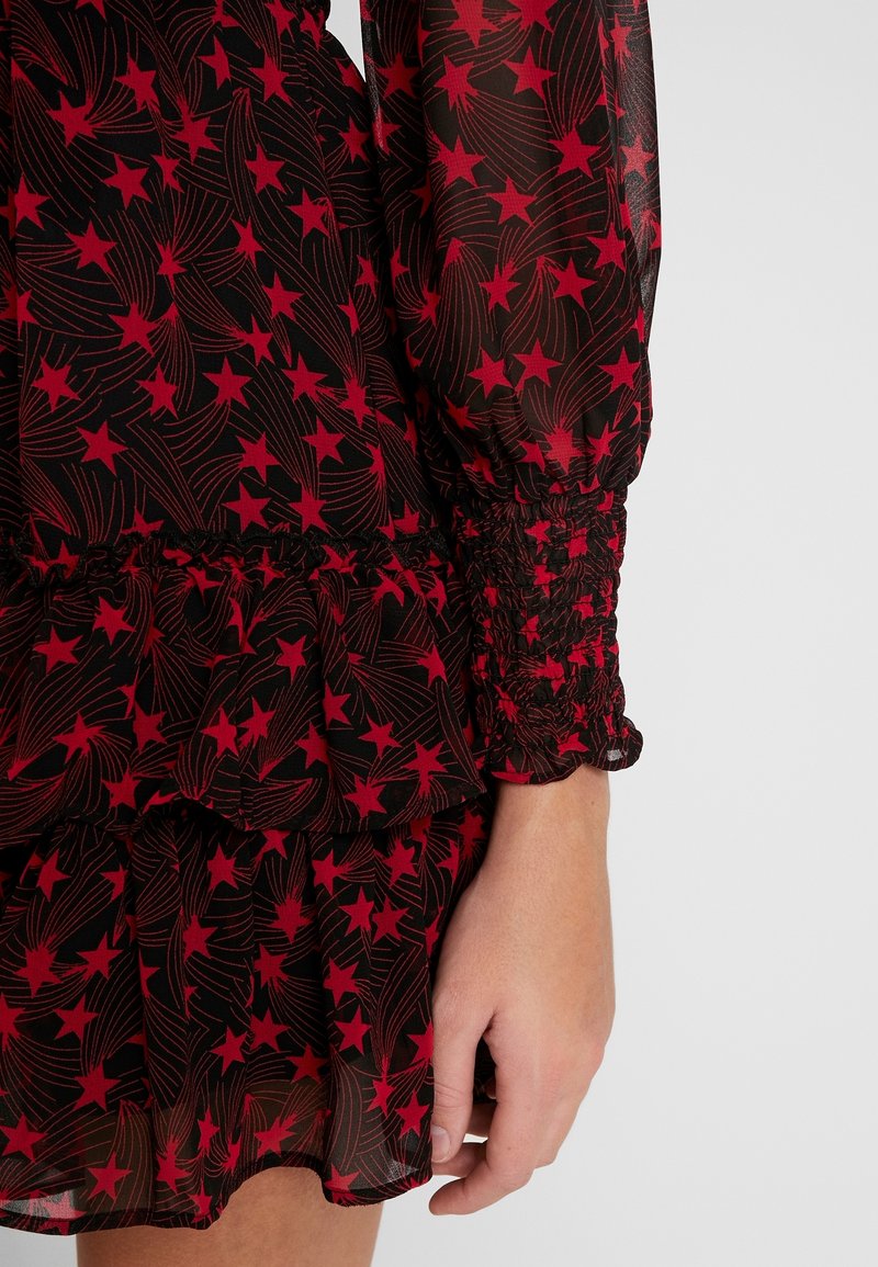 strapless open back dress Honey Belle The Only One Wrap Mini Dress Red Graduation Valentines – Shop  Hearts main image 1