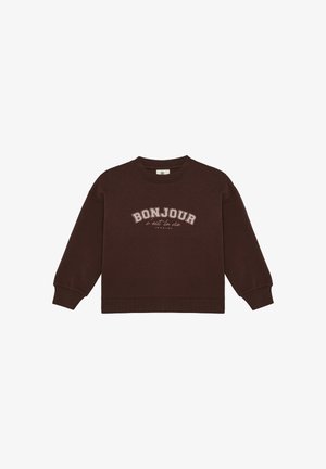 EN FANT, SWEATSHIRT - Sweater - deep mahogany