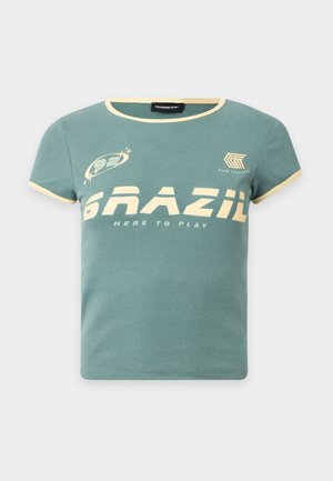 Even&Odd, T-shirt imprimé - green