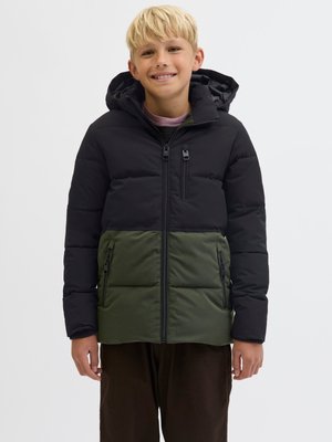 JJEOWEN PUFFER - Vinterjakker - rosin/black blocking