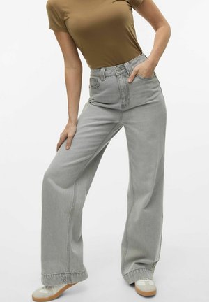 Vaqueros rectos - grey denim
