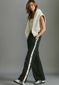 Next POPPER SIDE   - Pantaloni de trening - charcoal grey