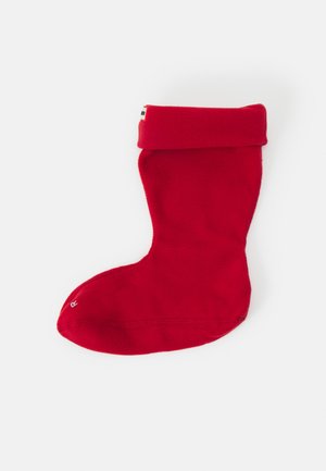 RECYCLED SHORT BOOT SOCK - Socks - military red