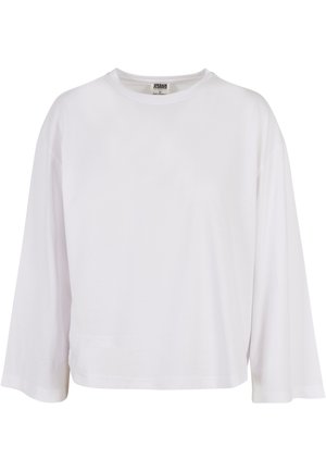 OVERSIZED - Camiseta de manga larga - white