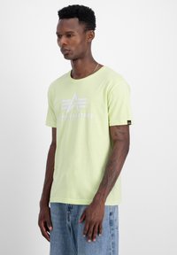 Alpha Industries T-shirt con stampa - arctic lime