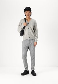 Jack & Jones JOROLLIE CARDIGAN - Cardigan - light grey melange