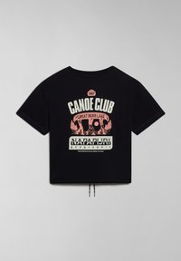 Napapijri HOWARD - T-shirt print - black