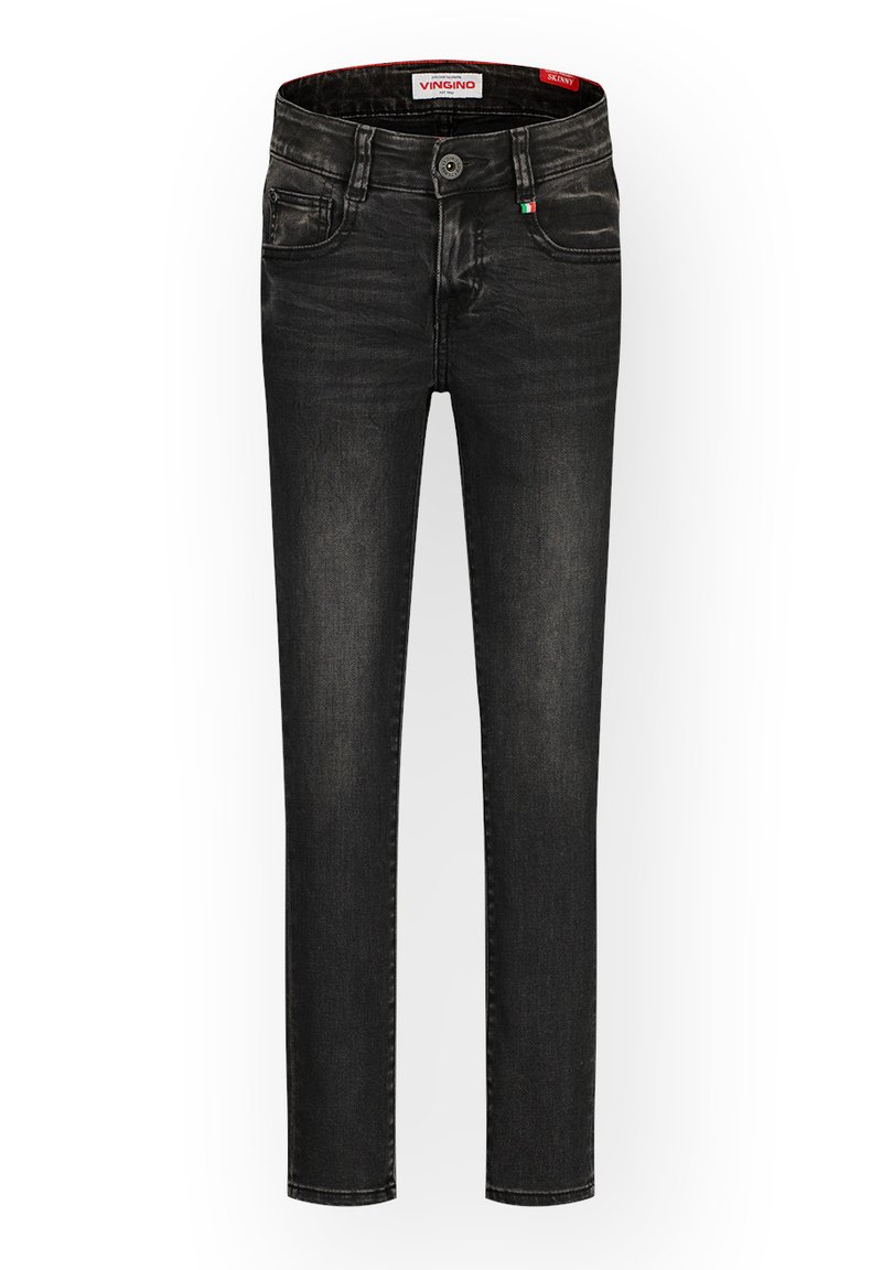 VINGINO Straight leg jeans zwart denim/blackdenim VINGINO Straight leg jeans zwart denim/blackdenim
