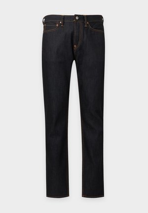 Evisu, SEAGULL PRINT JEANS - Тесни дънки - black