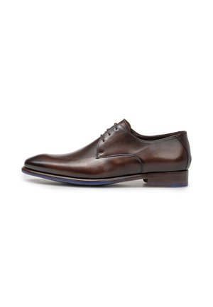 Floris van Bommel, FLORIS VAN BOMMEL LACE SHOE DE STAPPER 72 - Derbies & Richelieus - darkbrown