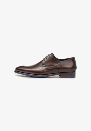 Floris van Bommel, FLORIS VAN BOMMEL LACE SHOE DE STAPPER 72 - Derbies & Richelieus - darkbrown