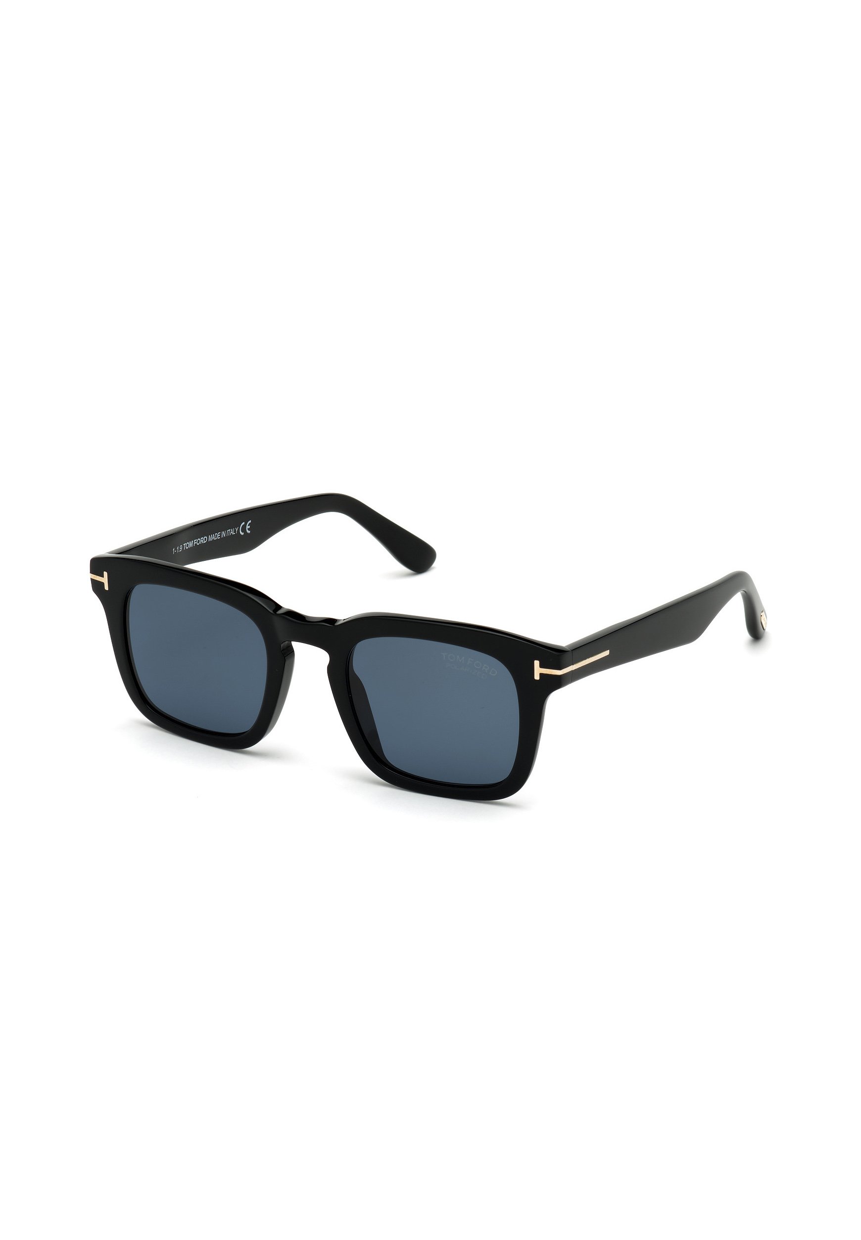 Tom Ford Black Polarized Sunglasses with Dark Blue Lenses Tom Ford Private Collection TF1128-P 63V Sunglasses - US main image 3