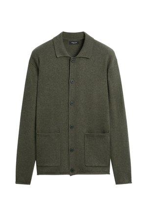 Massimo Dutti, Cardigan - dark green