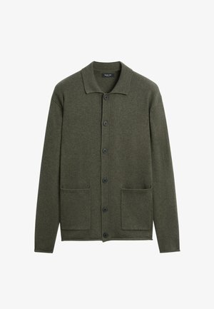 Massimo Dutti, Cardigan - dark green