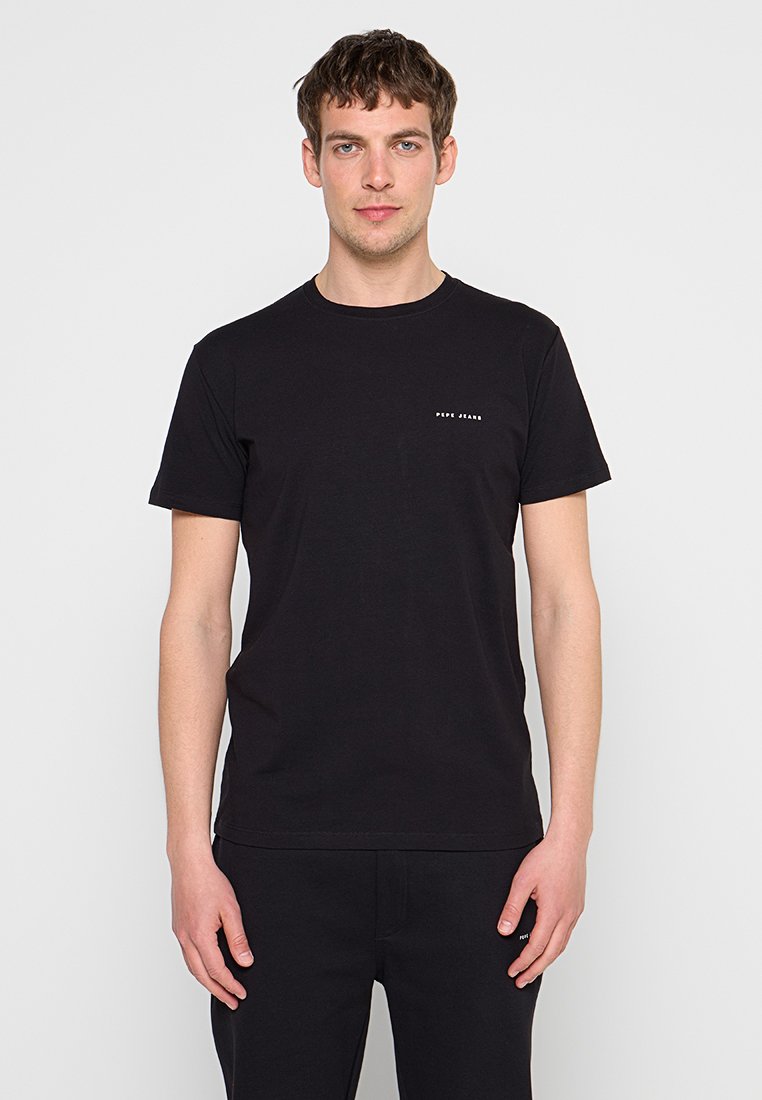 Pepe Jeans T-shirt basic zwart