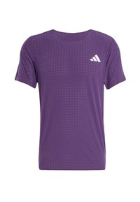 ADIZERO TEE M - T-shirt desportiva - aurora plum