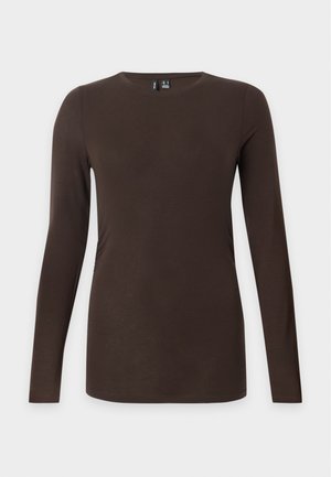 Vero Moda, VMAVA SARAH - T-shirt à manches longues - chocolate torte