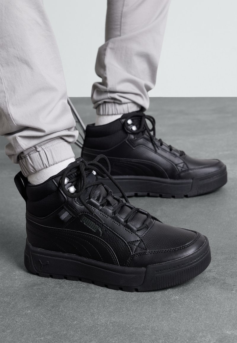 Puma TARRENZ - Kõrge servaga tossud - puma black/shadow grey