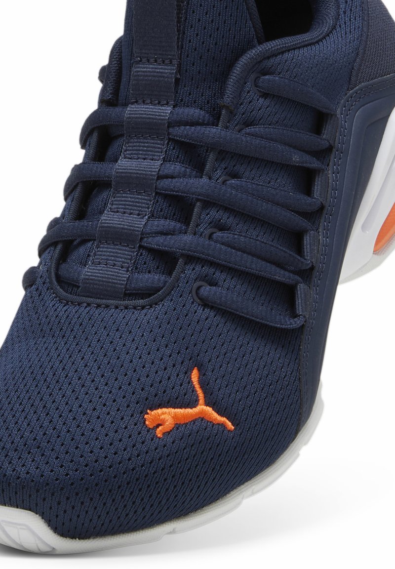 Puma AXELION Træningssko club navy flame flicker white/blå