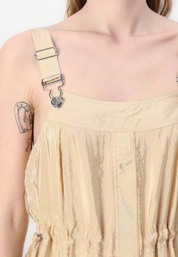 OVERALL DRESS - Maxi dress - khaki2