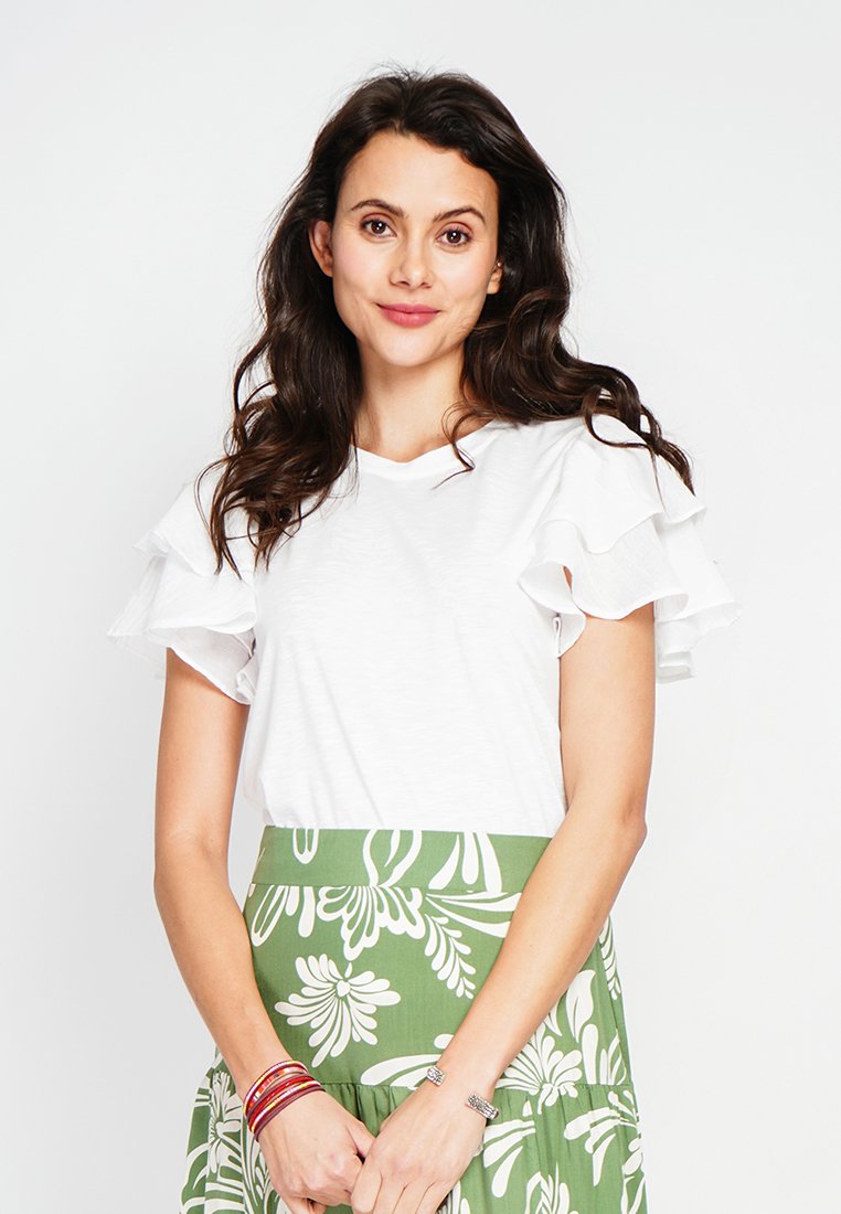 Le Jardin Du Lin Blouse wit