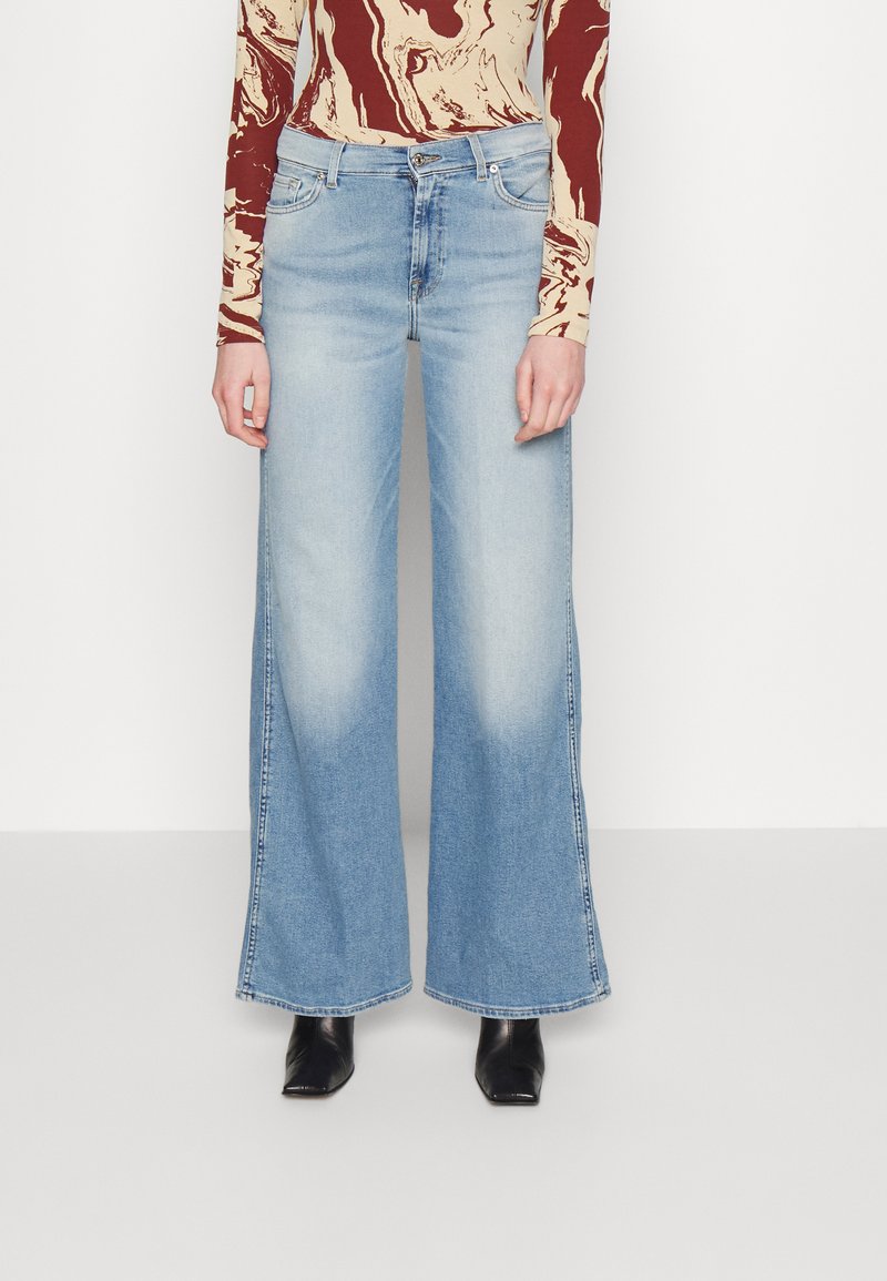 7 for all mankind LOTTA LUXE VINTAGE DREAM TIME Jeans Bootcut light blue/hellblau Zalando.at