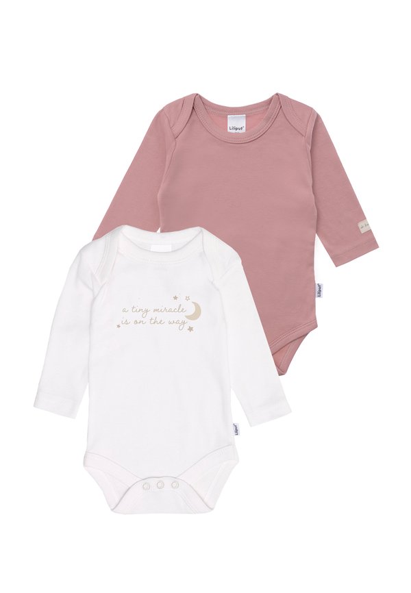 A TINY MIRACLE IS ON THE WAY 2 PACK - Body - rosa weiss