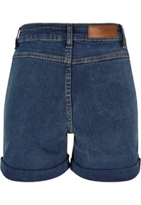 Urban Classics Denimové šortky - deepblue washed